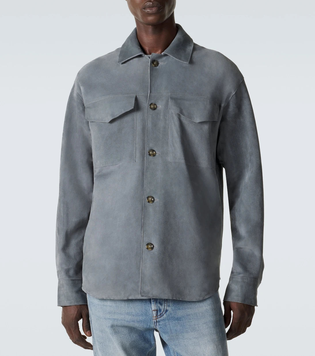 Lardini - Suede overshirt
