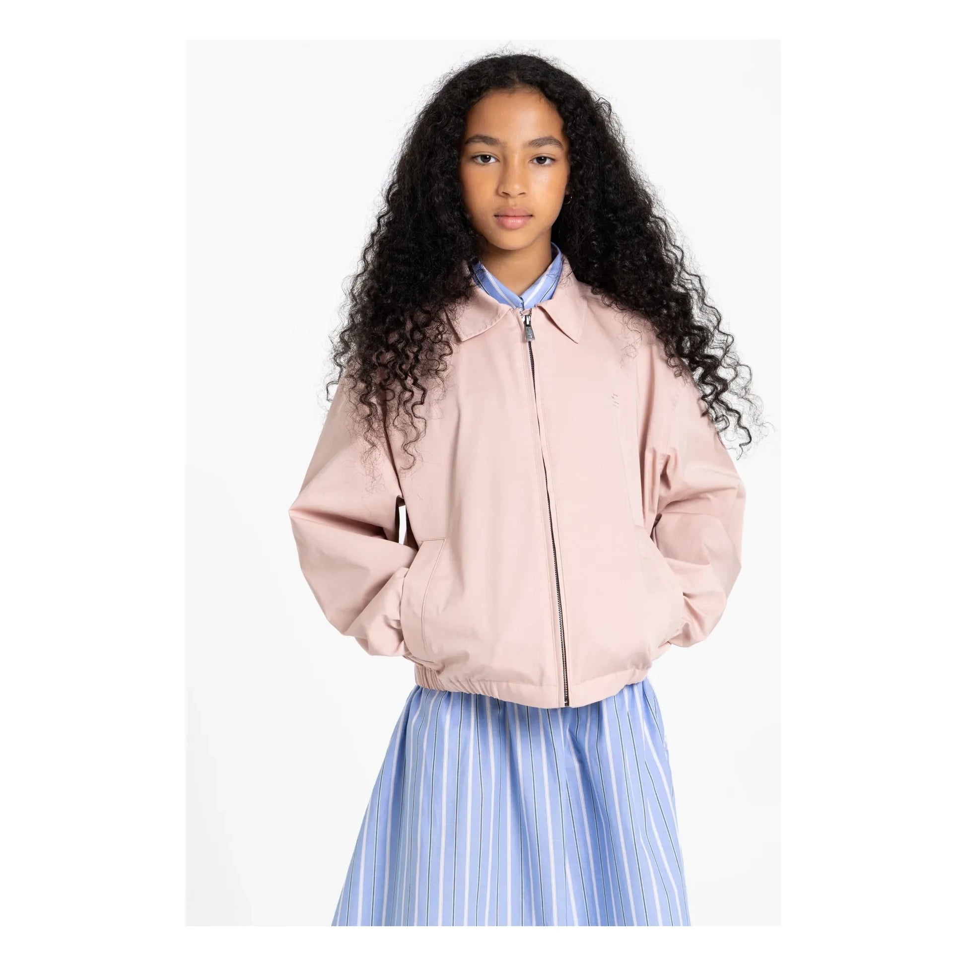 Finger in the nose - Sage jacket | Peach