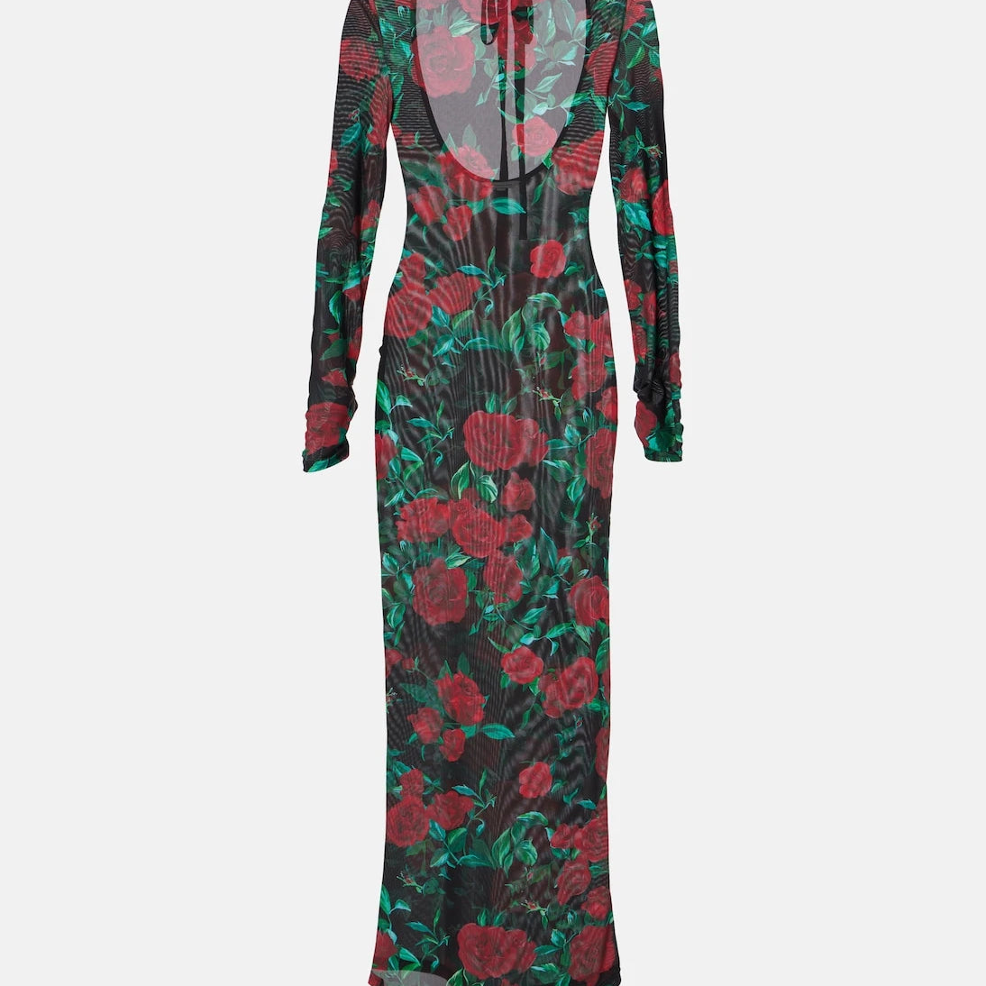 Alexandra Miro - Selene floral mesh maxi dress