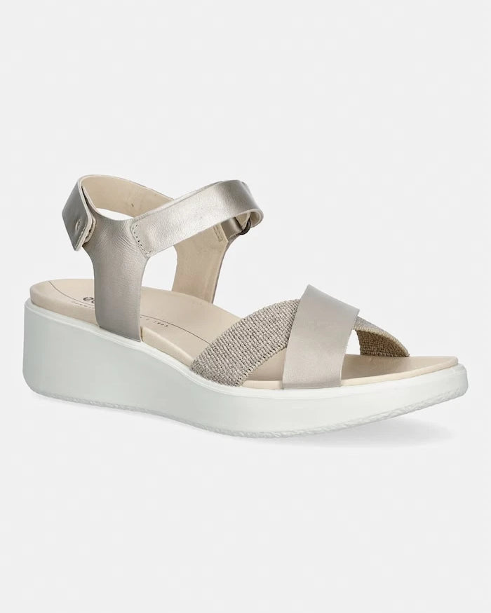 Ecco Kadın Deri Sandalet Flowt Wedge LX W