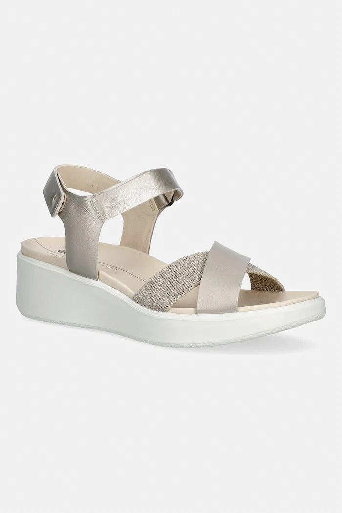 Ecco Сандали женски кожени Flowt Wedge LX W