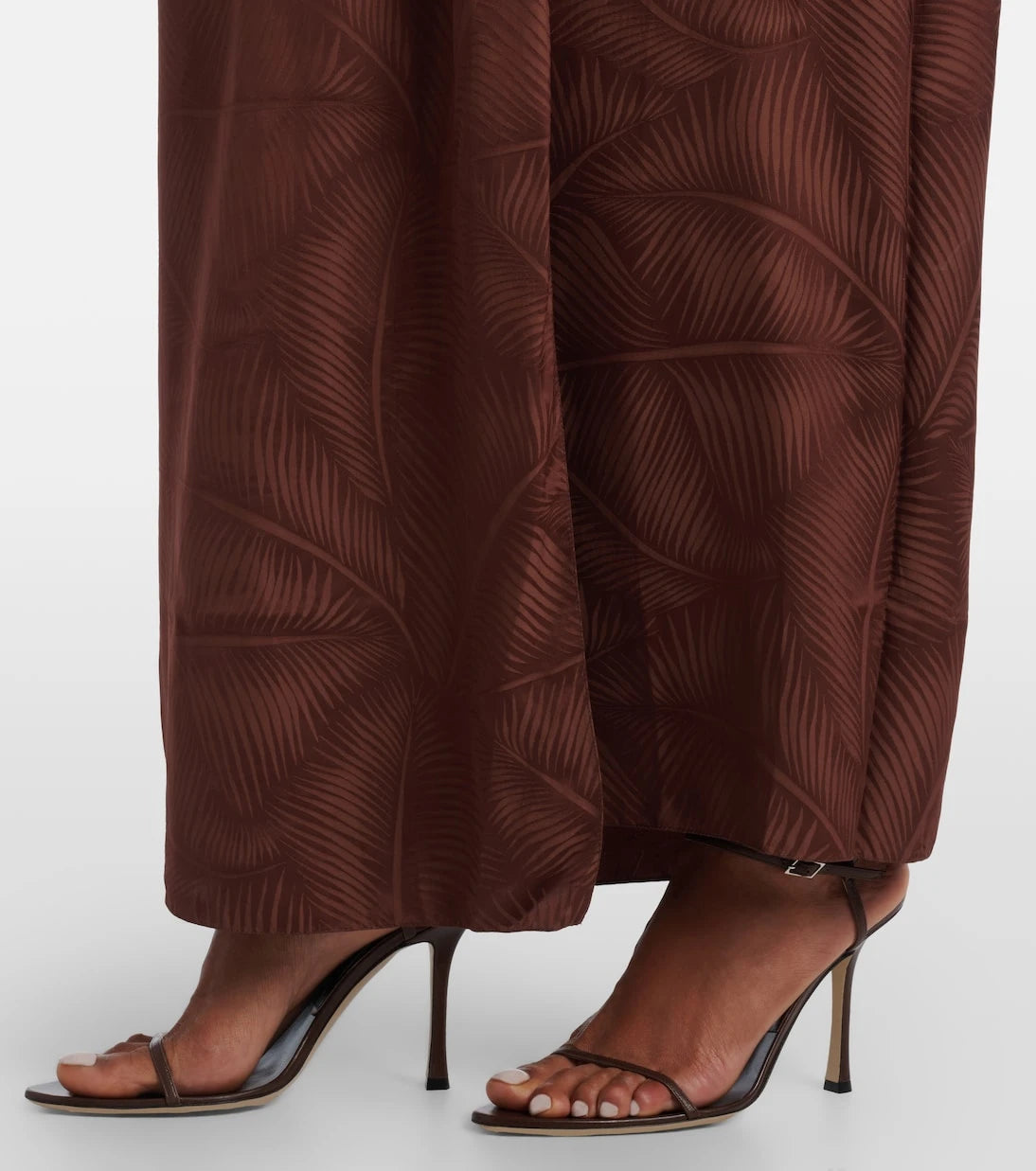 Johanna Ortiz - Halterneck jacquard maxi dress