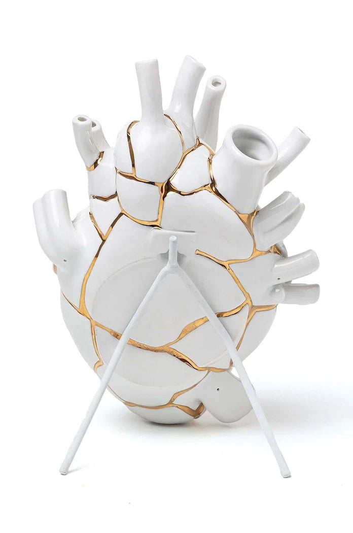 Декоративна ваза Seletti Love in Bloom Kintsugi