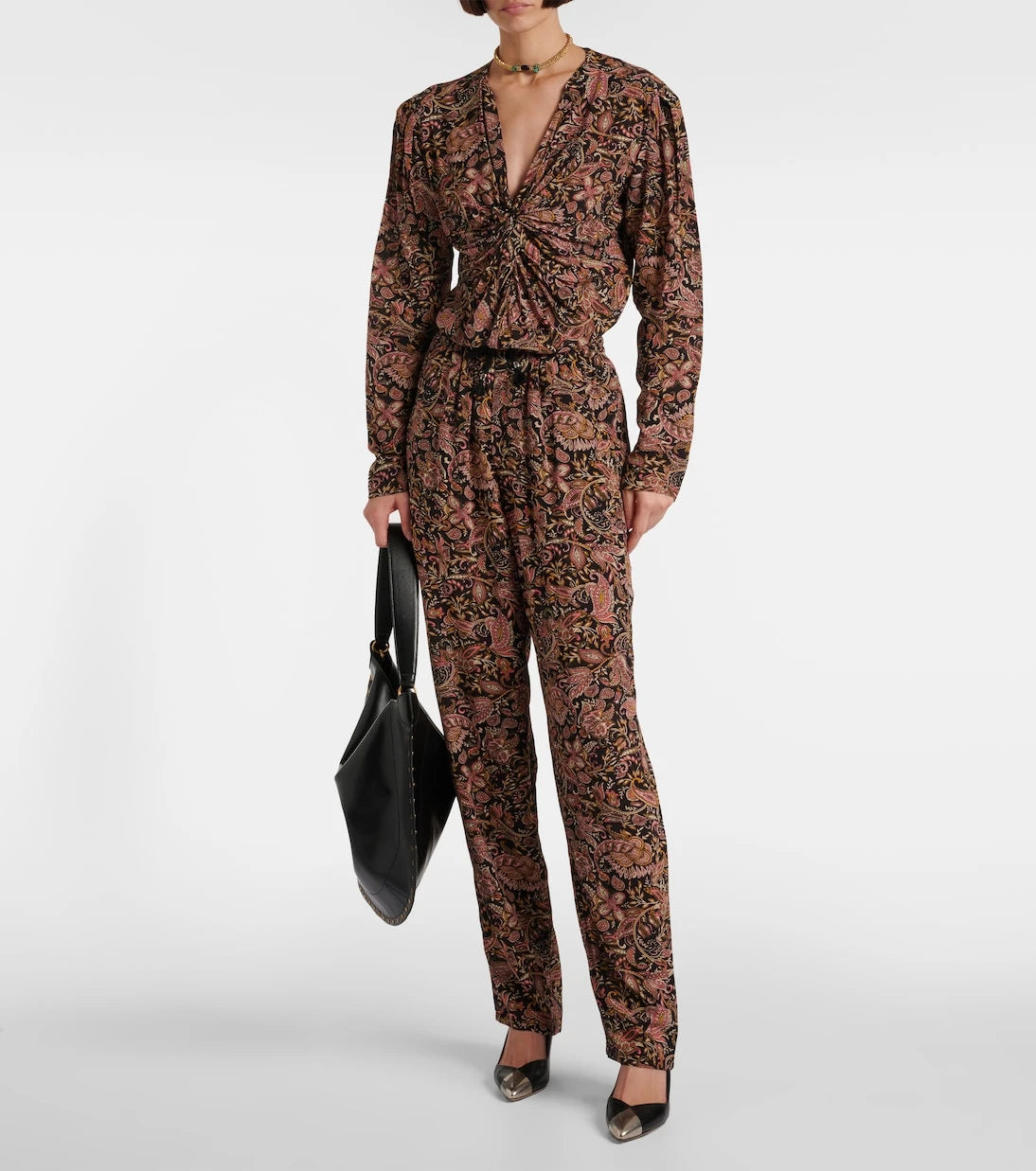 Marant Etoile - Zahera printed straight pants