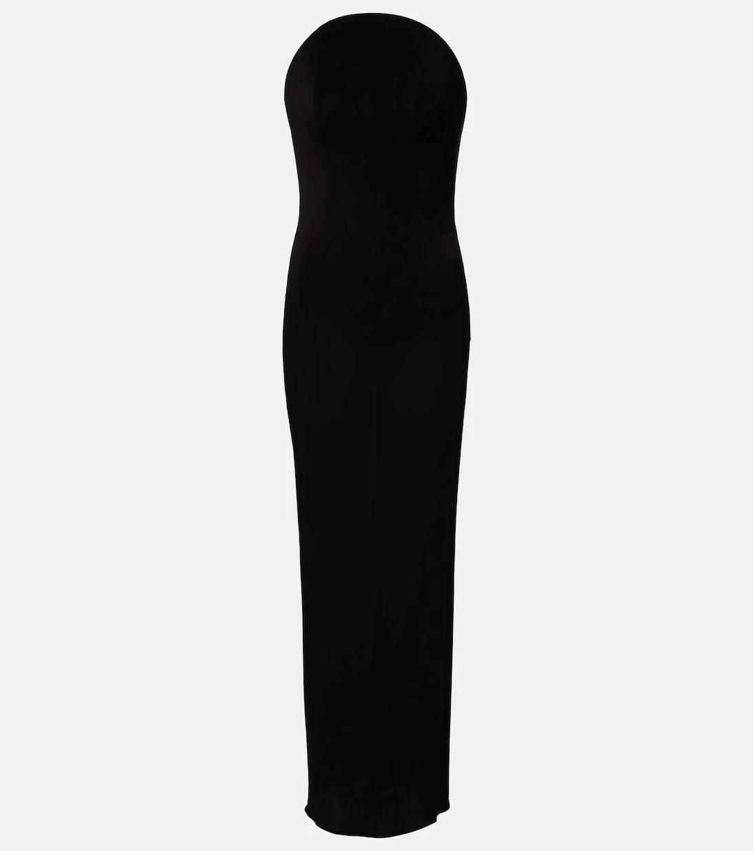 Alaïa - فستان كوكتيل من الجيرسيه الشفاف