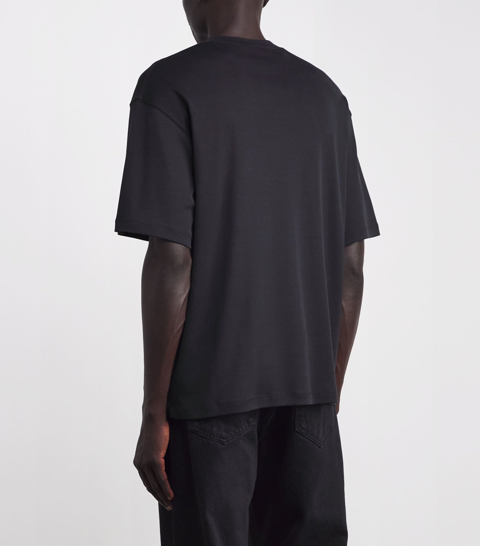 Cotton Logo Patch T-Shirt