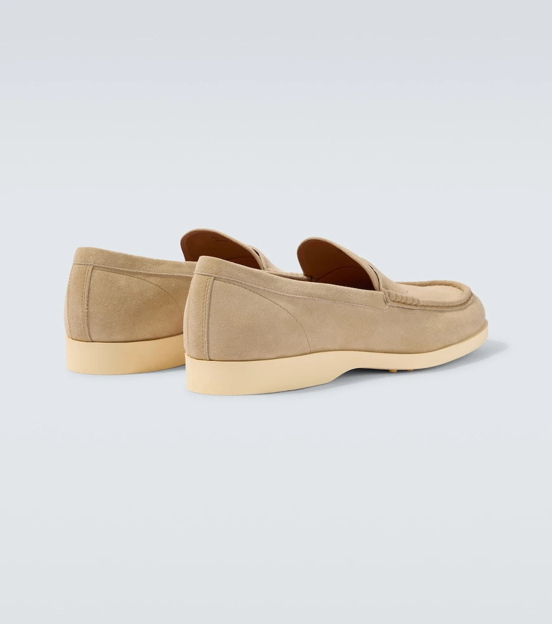 Tod's - Suede penny loafers
