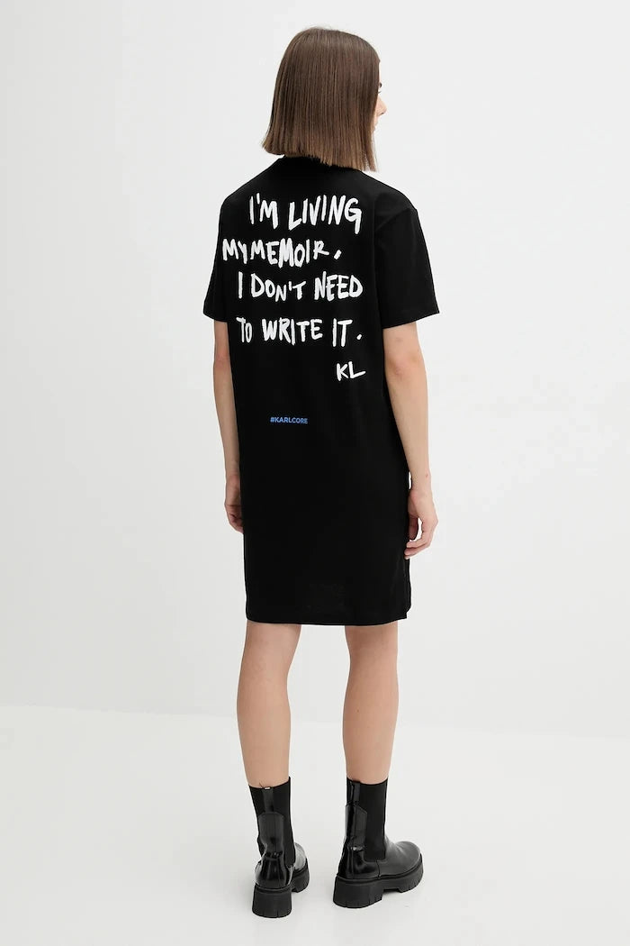 Karl Lagerfeld Jeans Pamuklu Elbise