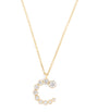 Sophie Bille Brahe Yellow Gold and Diamond Soprano 'C' Necklace