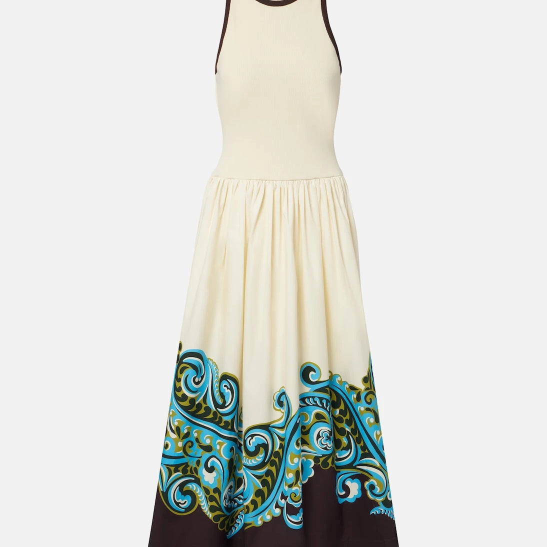 Alémais - Natalia printed cotton midi dress
