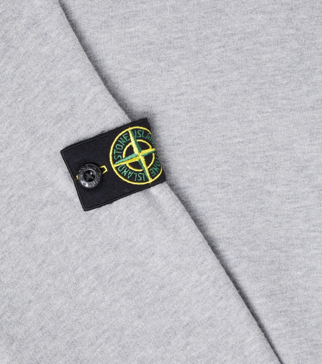 Stone Island Junior - Compass cotton fleece hoodie