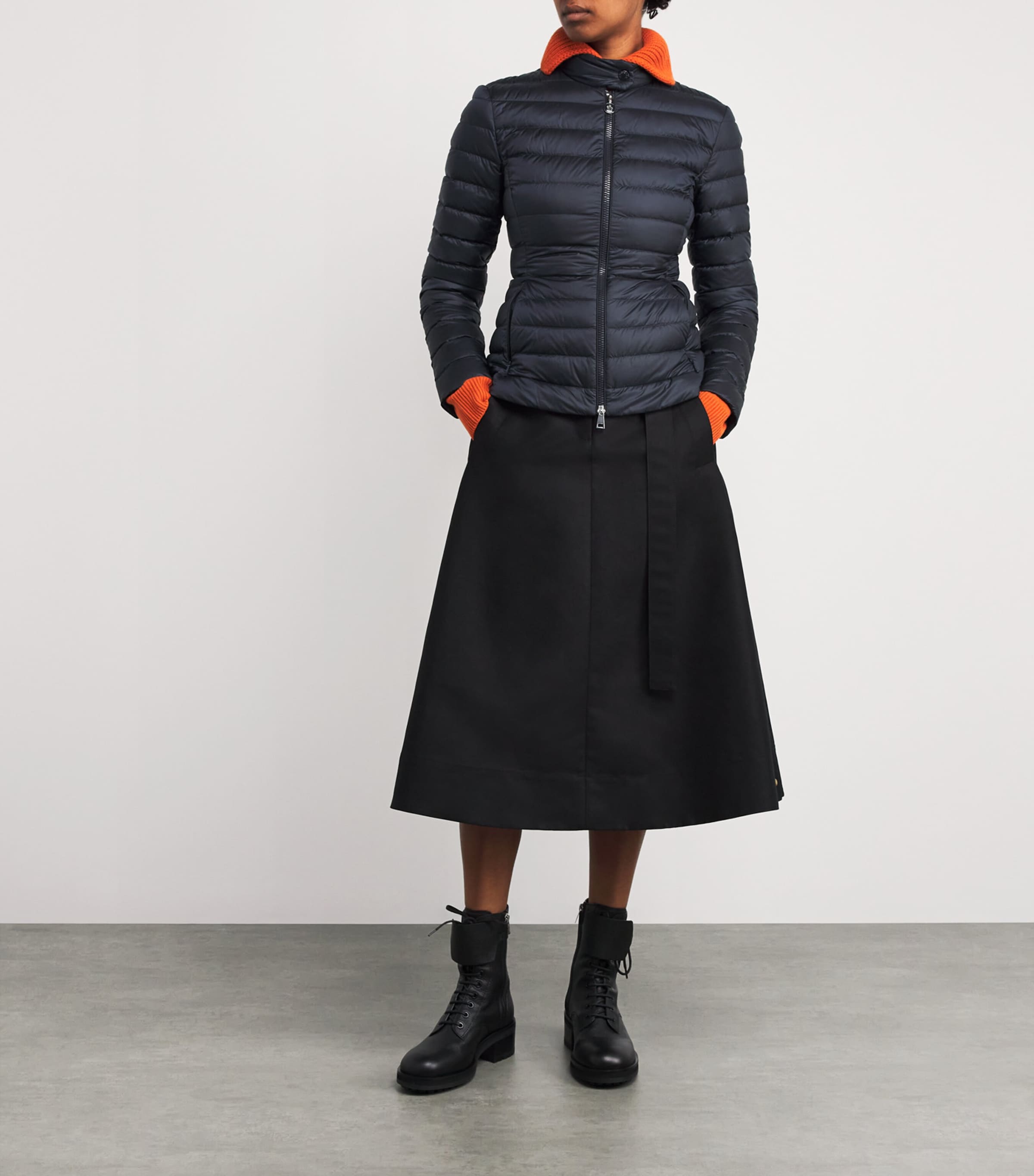 Moncler Blue Down Igelle Short Jacket