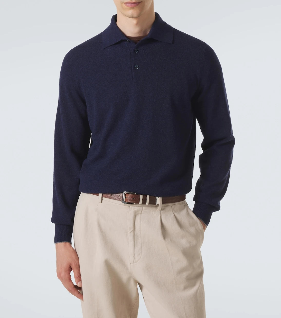 Brunello Cucinelli - Cashmere polo sweater