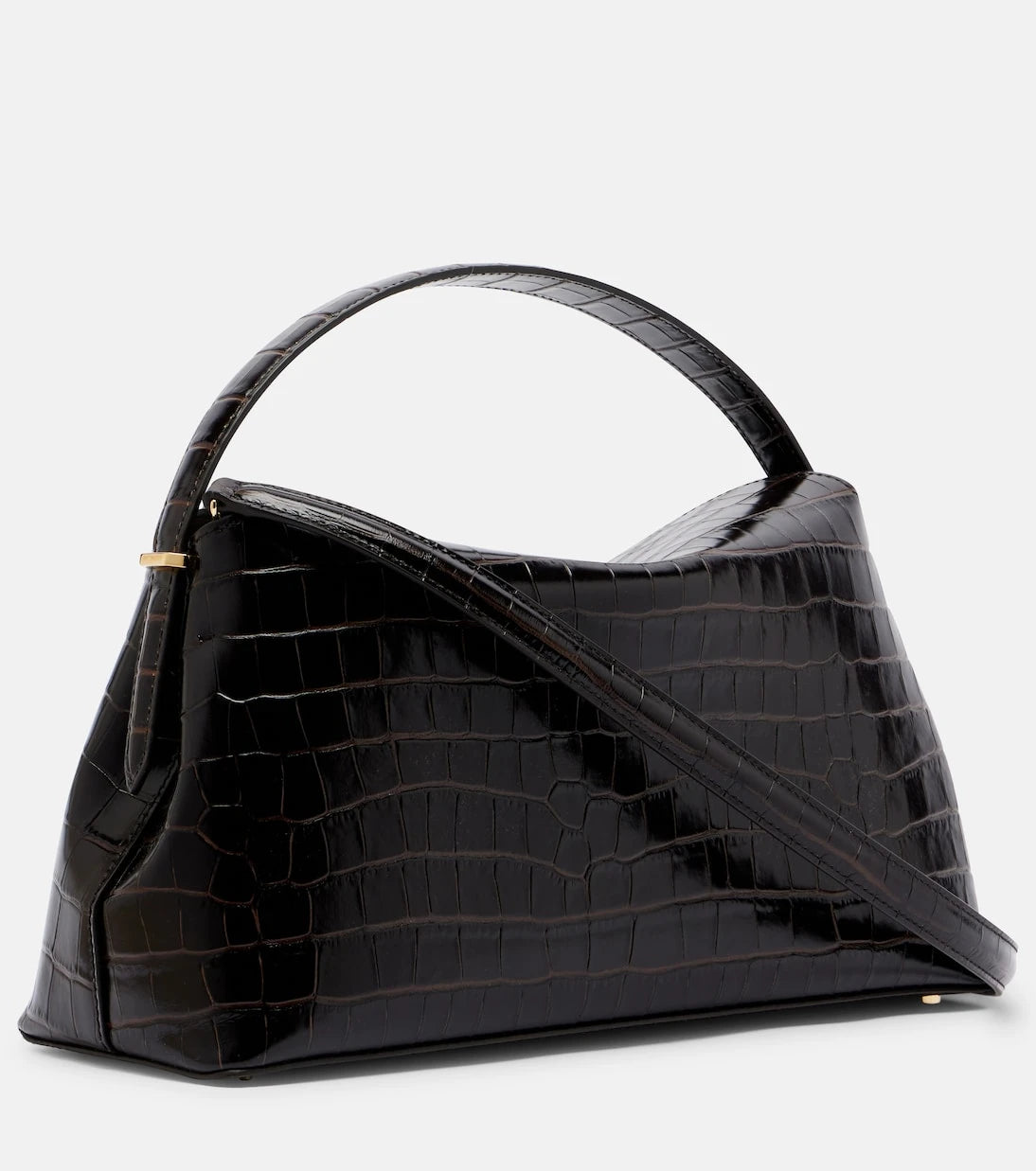 Toteme - T-Lock croc-effect leather tote bag