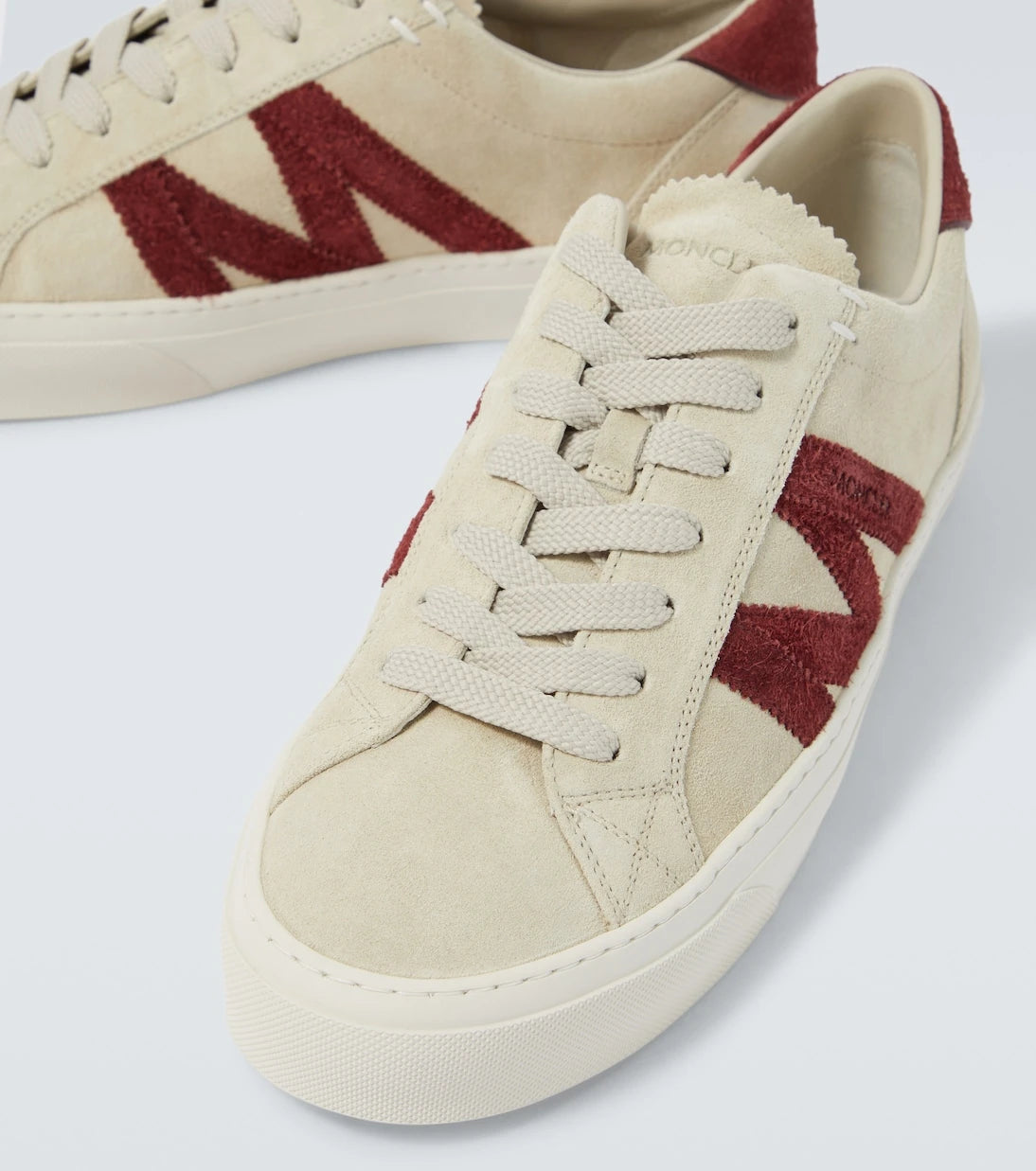 Moncler - Monaco2 suede sneakers