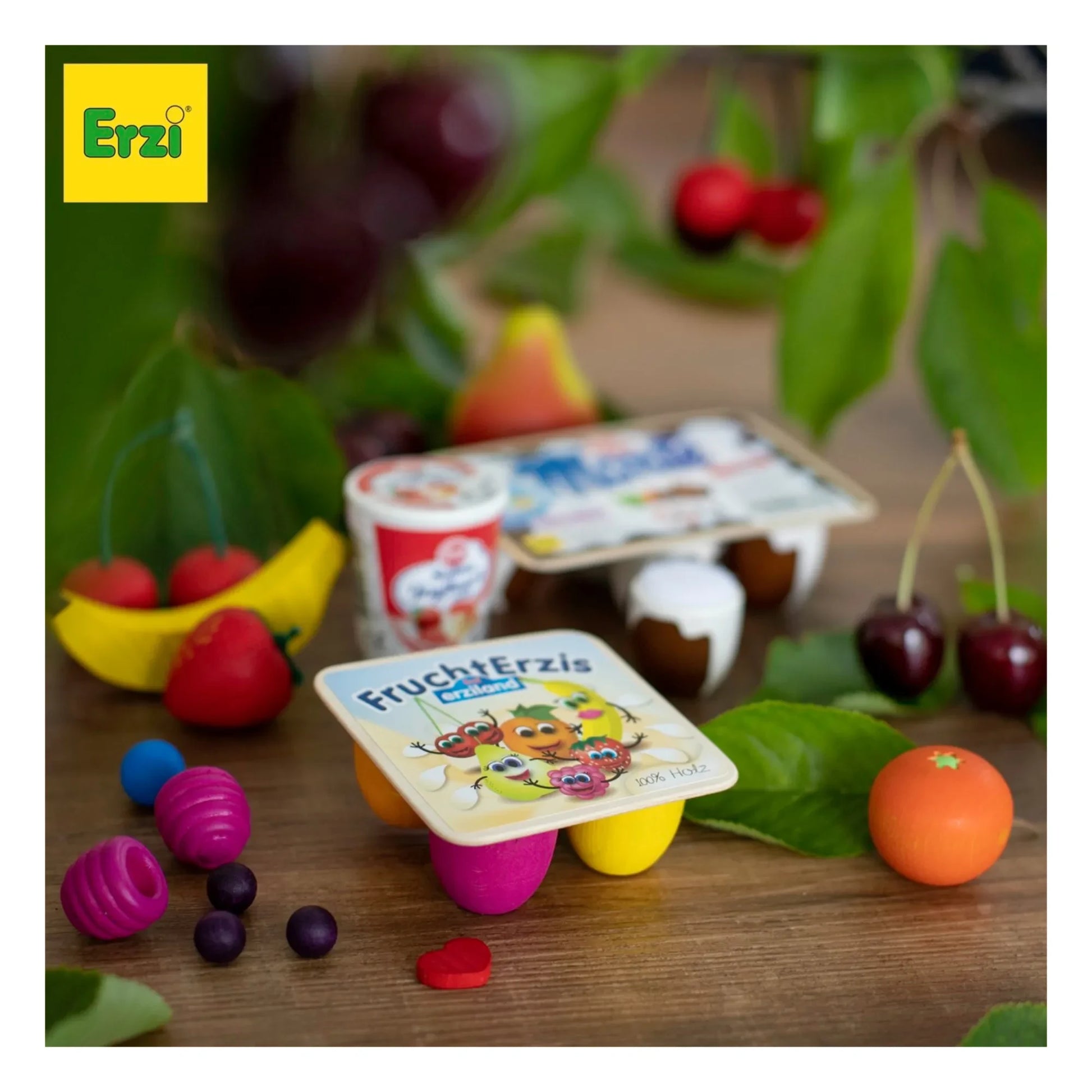 Erzi - Fruit Yoghurts - Set of 4
