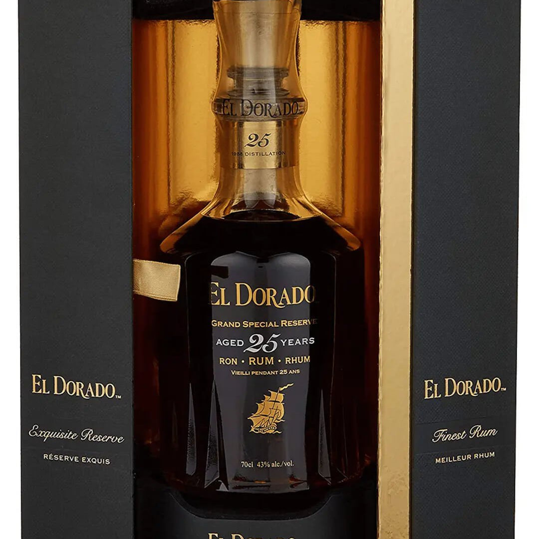 El Dorado 25 Year Old Demerara Rum, 70 cl