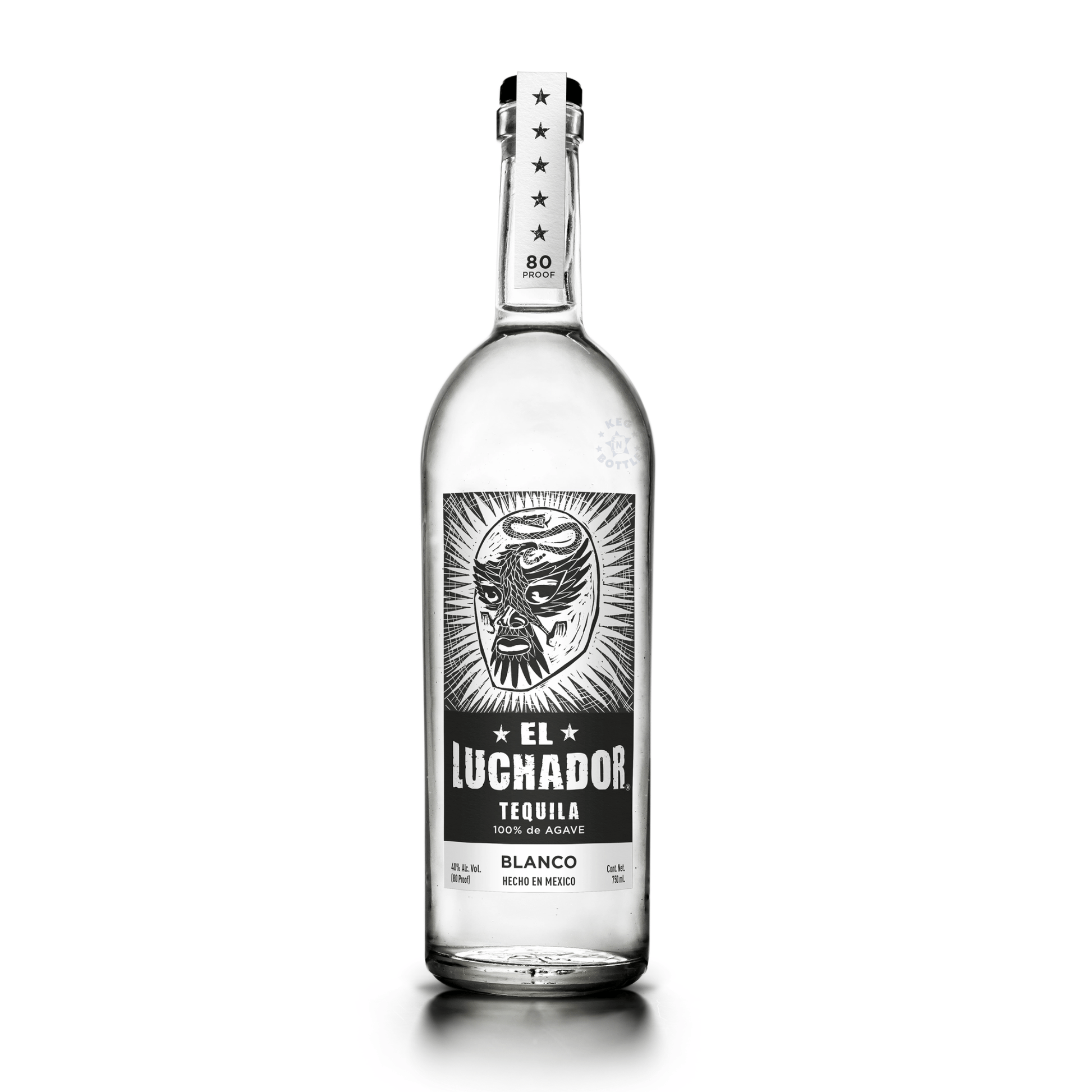 El Luchador Blanco Tequila (750 ml)