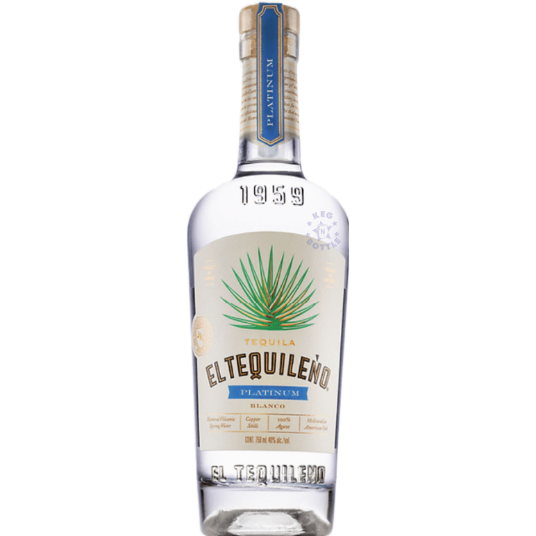 El Tequileno Platinum Tequila (750 ml)
