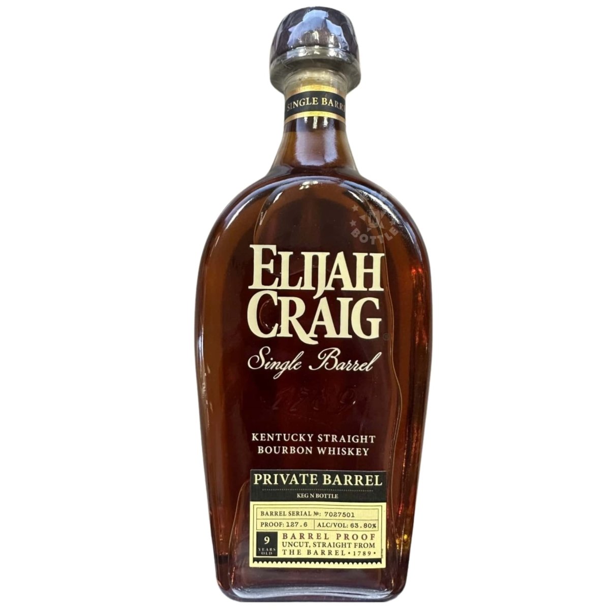 Elijah Craig X Keg N Bottle Private Barrel 9 Year Barrel (750 mL)