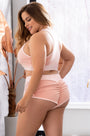 Plus Size Lounge Around Pajama Set