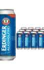 Erdinger Alkoholfrei Alcohol Free Wheat Beer Multipack, 12 x 500 ml