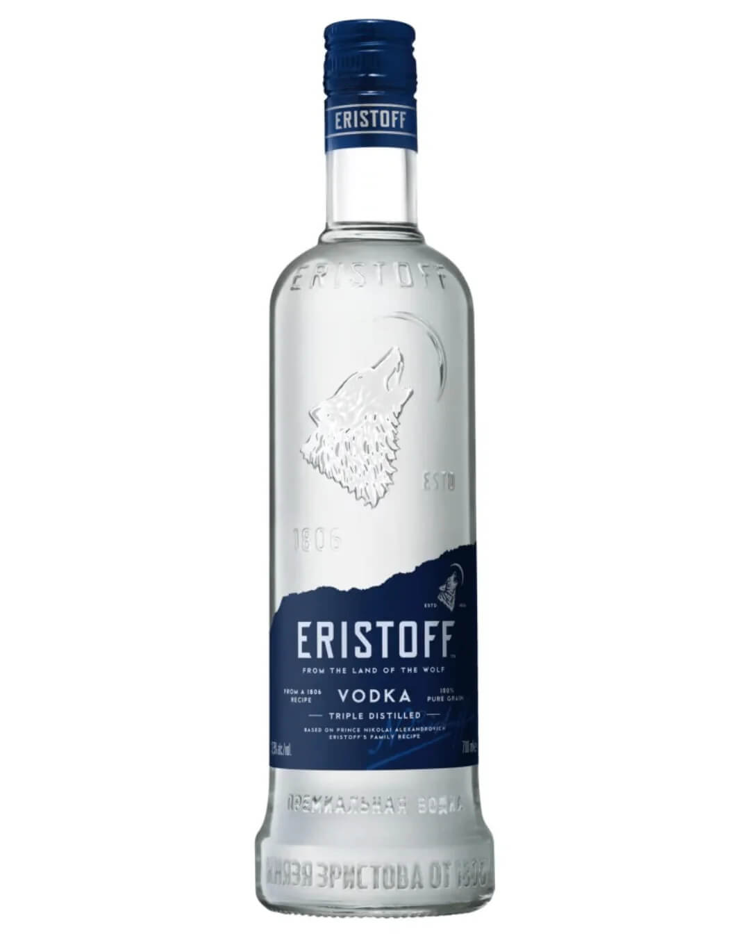 Eristoff Vodka, 70 cl