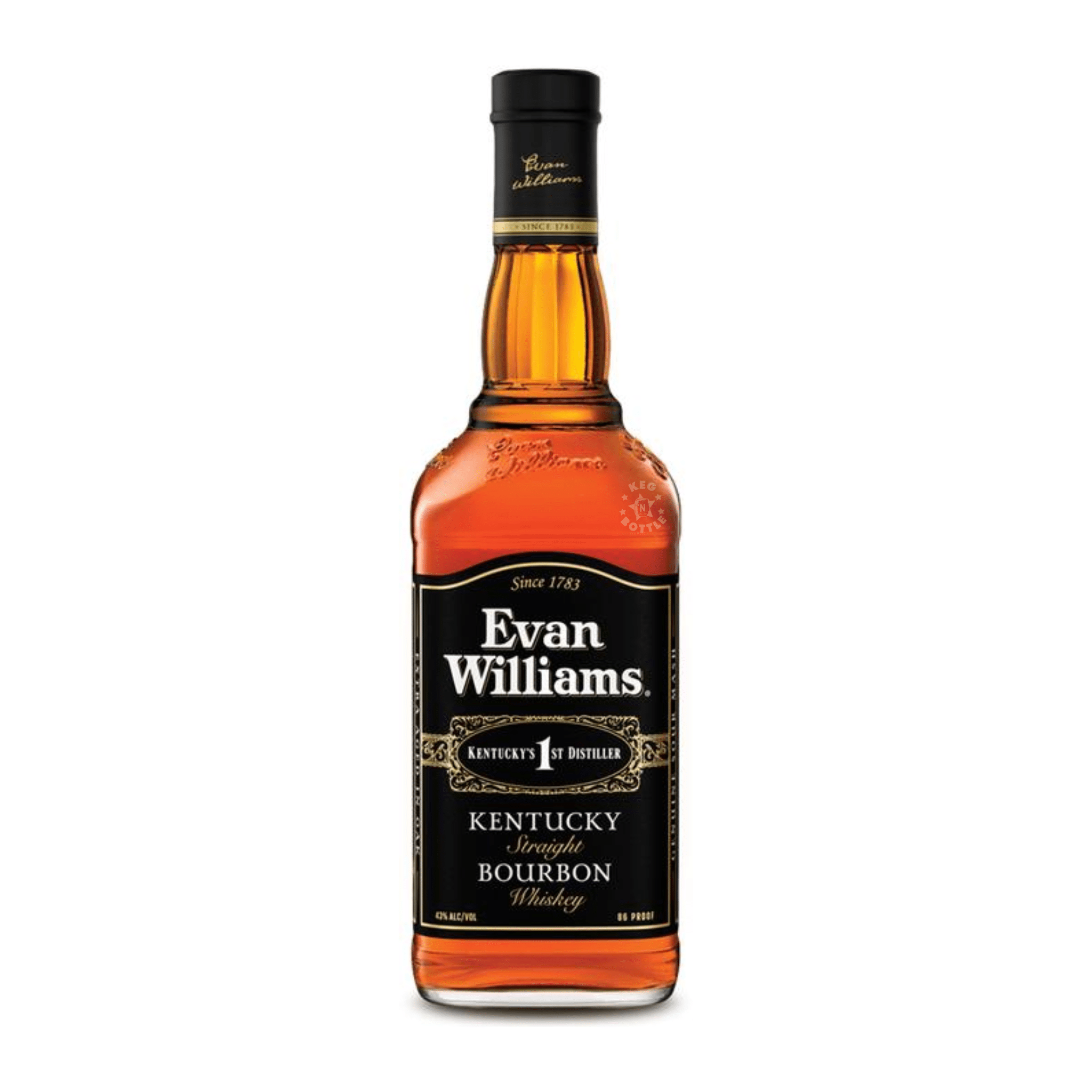 Evan Williams Black Label Kentucky Straight Bourbon (750 ml)
