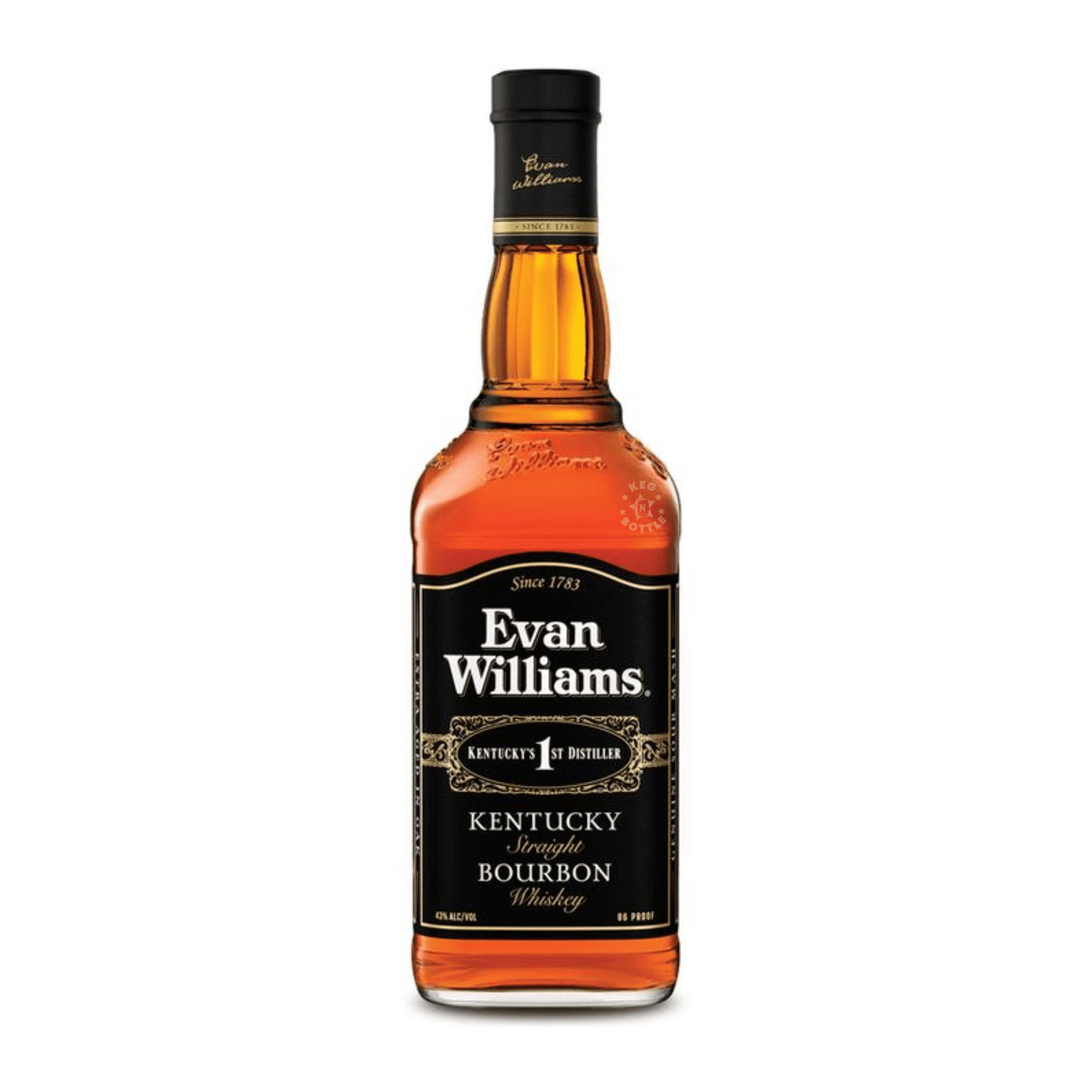 Evan Williams Black Label Kentucky Straight Bourbon (750 ml)