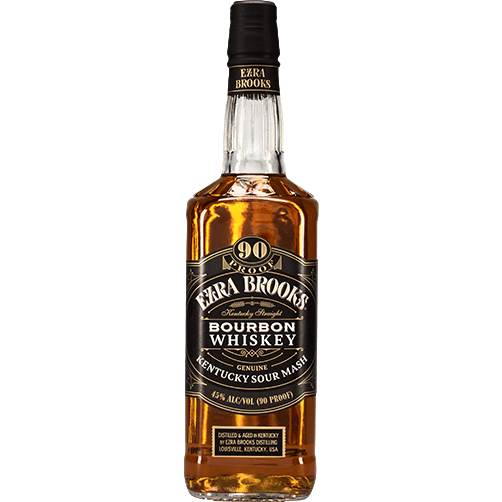 Ezra Brooks Kentucky Sour Mash Bourbon Whiskey 90 Proof (750 ml)