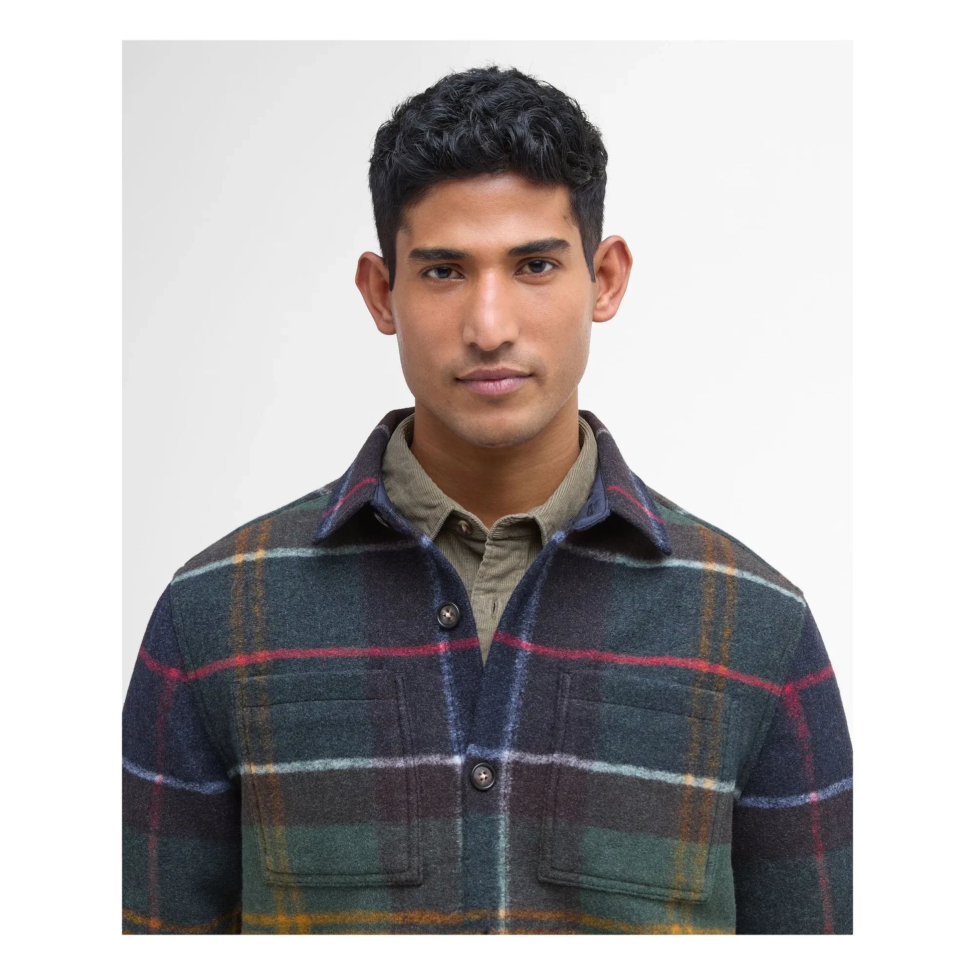 Barbour - Chapter plaid overshirt  | Green