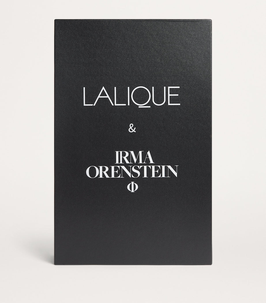 Lalique x Irma Orenstein Crystal Mezuzah Statue