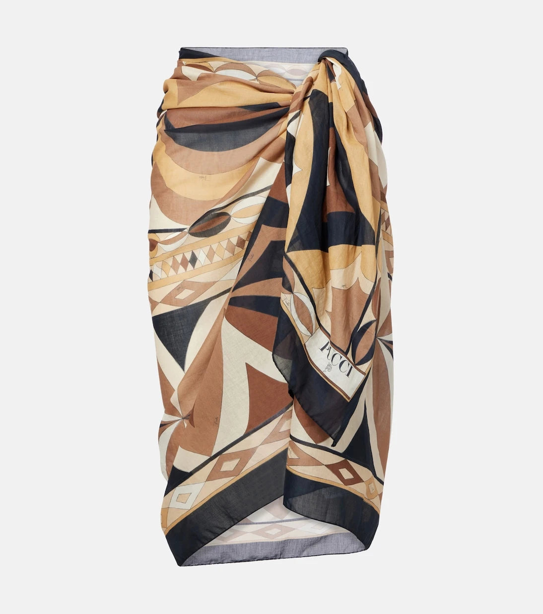Pucci - Collane cotton beach cover-up