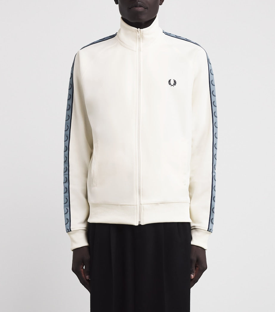 Ivory Contrast-Tape Jacket