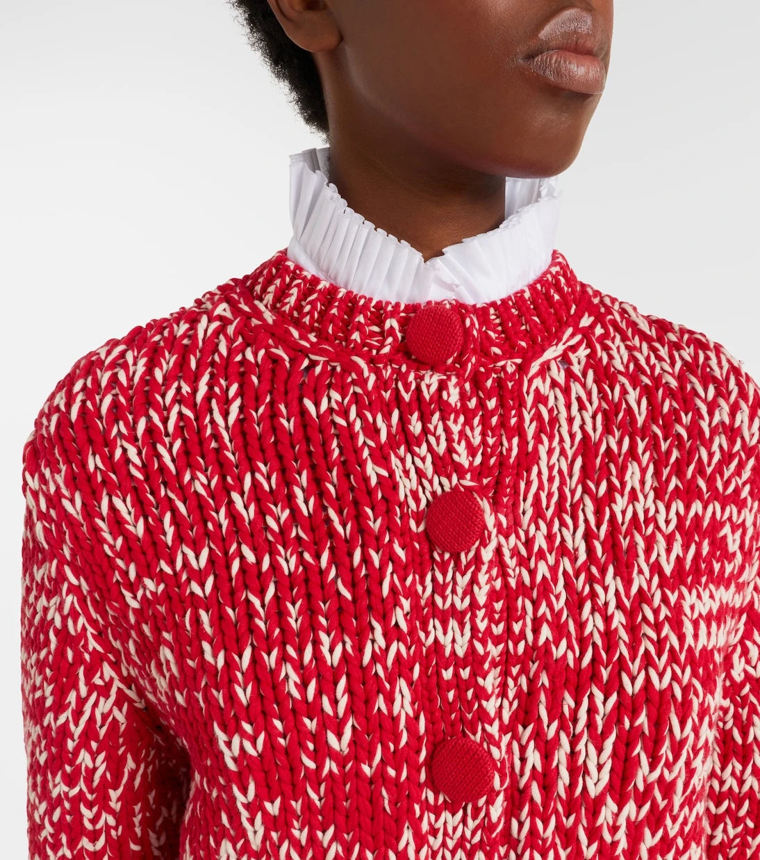 Dries Van Noten - سترة كارديغان من مزيج القطن