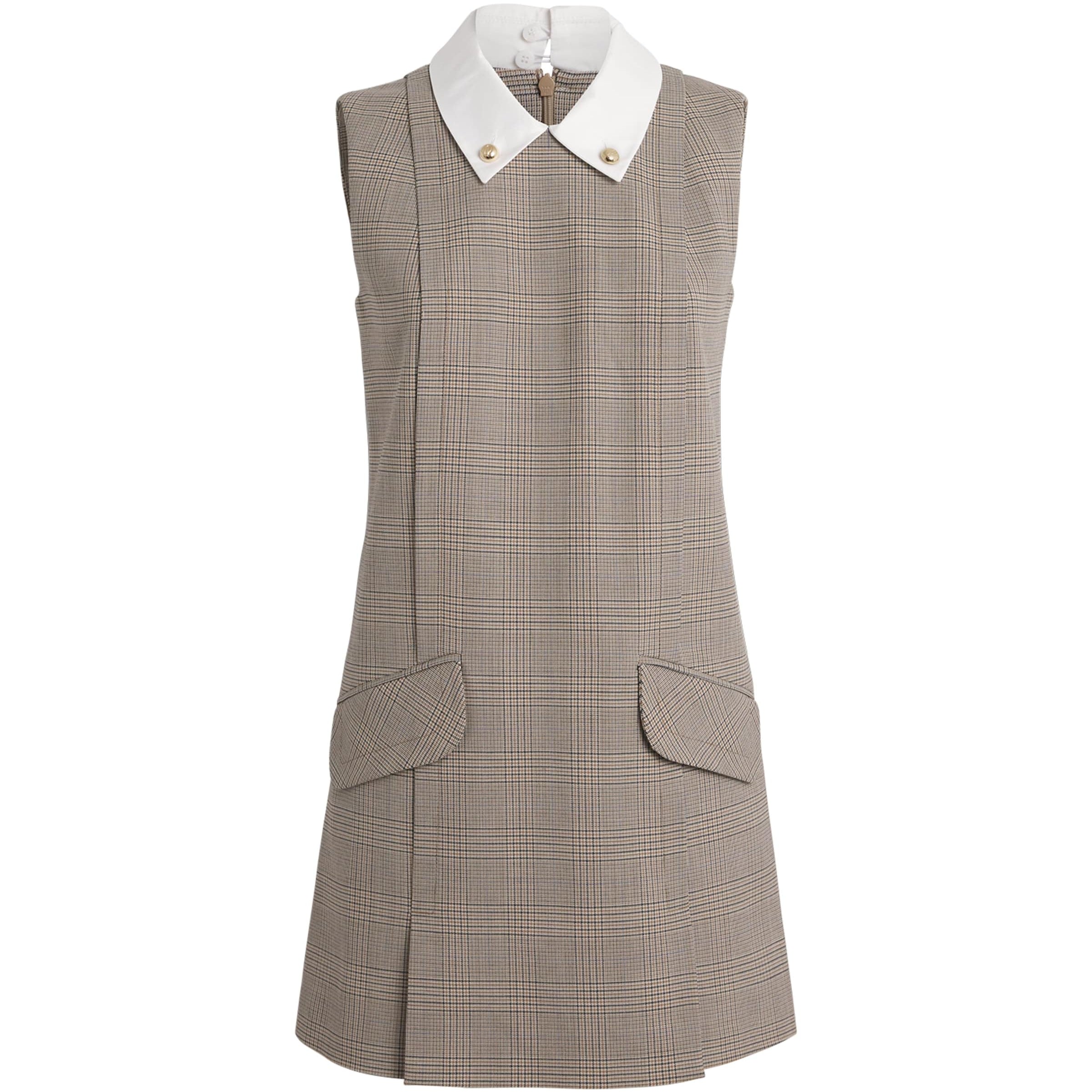 Claudie Pierlot Multi Check Mini Dress