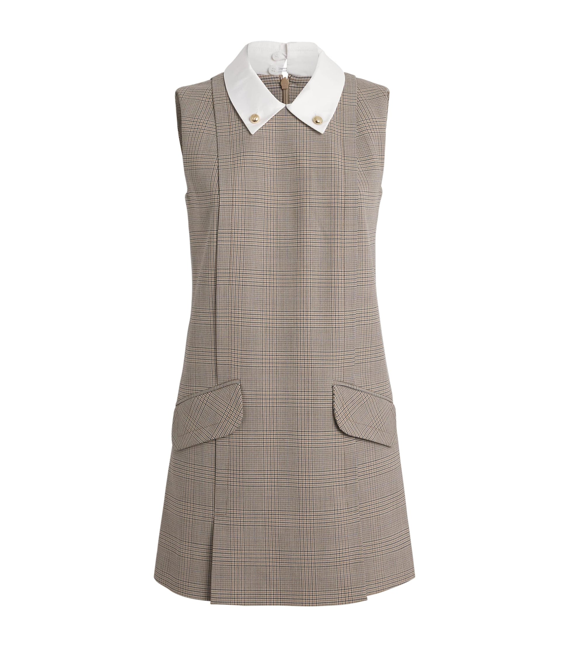 Claudie Pierlot Multi Check Mini Dress
