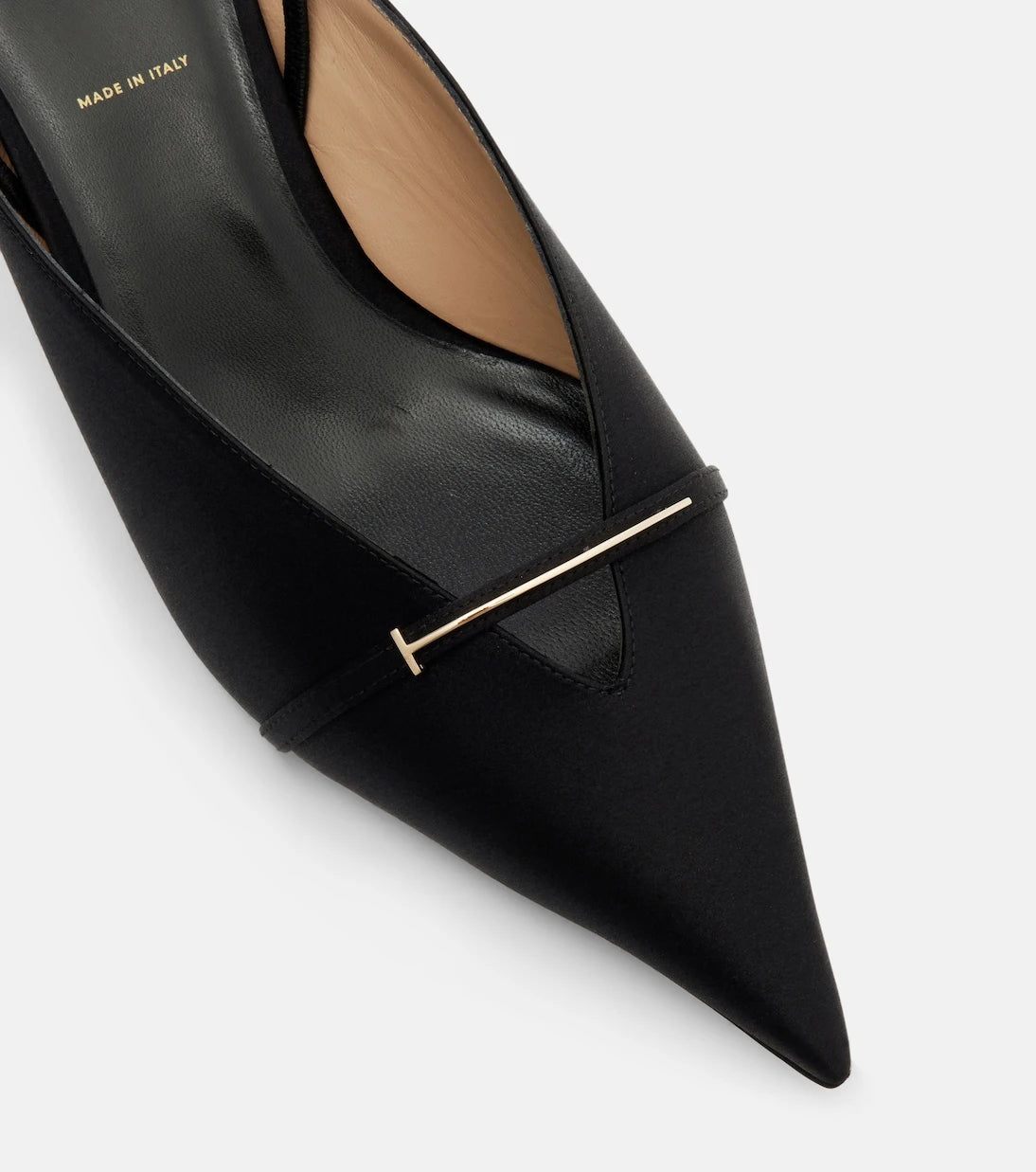 Tom Ford - T Icon 55 satin slingback pumps
