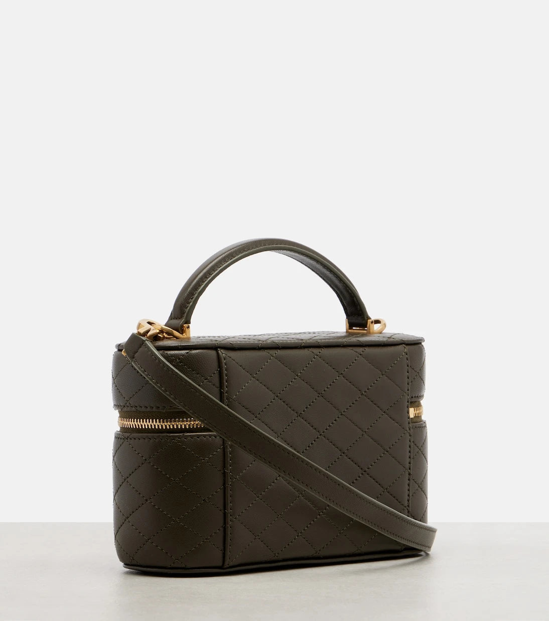 Saint Laurent - Gaby leather vanity bag