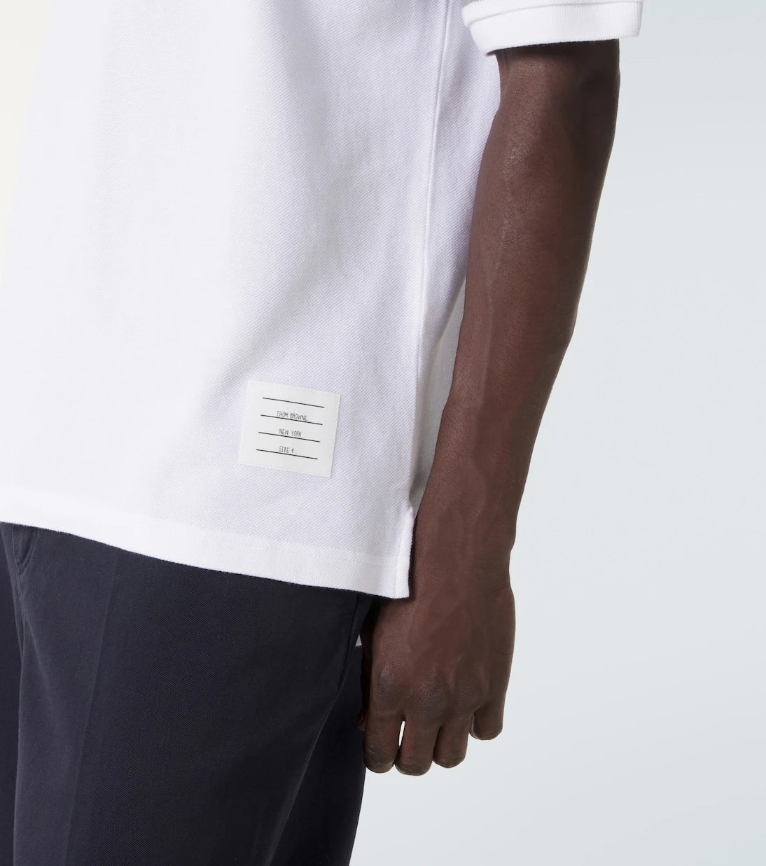 Thom Browne - 4-Bar cotton polo shirt