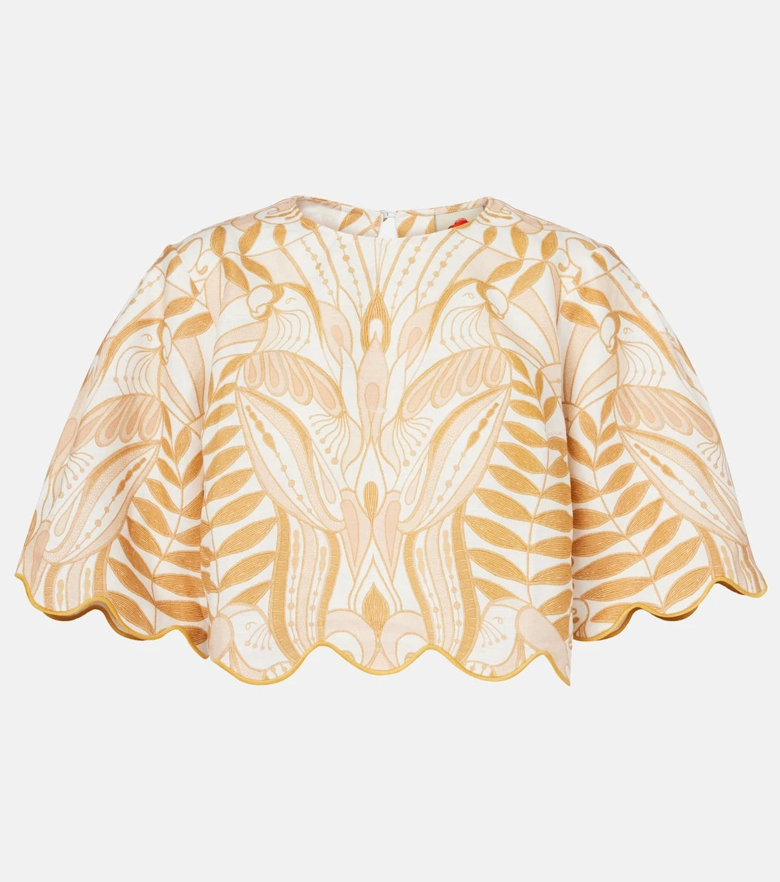 Farm Rio - Printed linen top