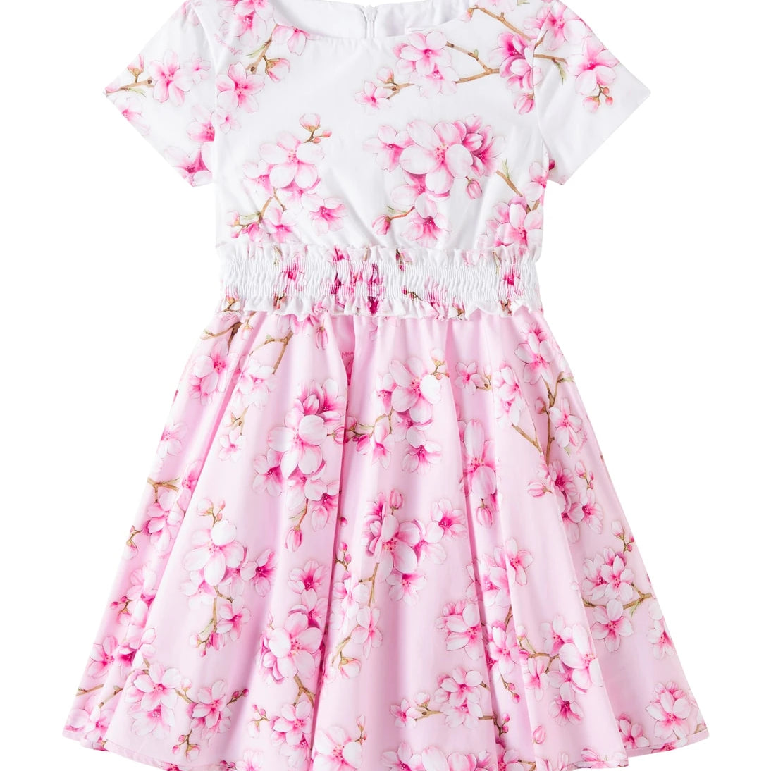 Monnalisa - Printed cotton dress
