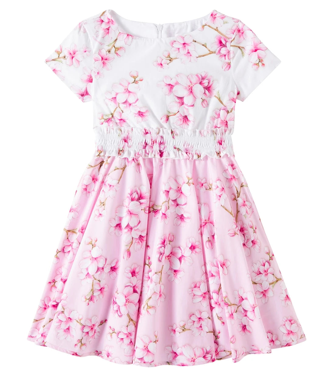 Monnalisa - Printed cotton dress
