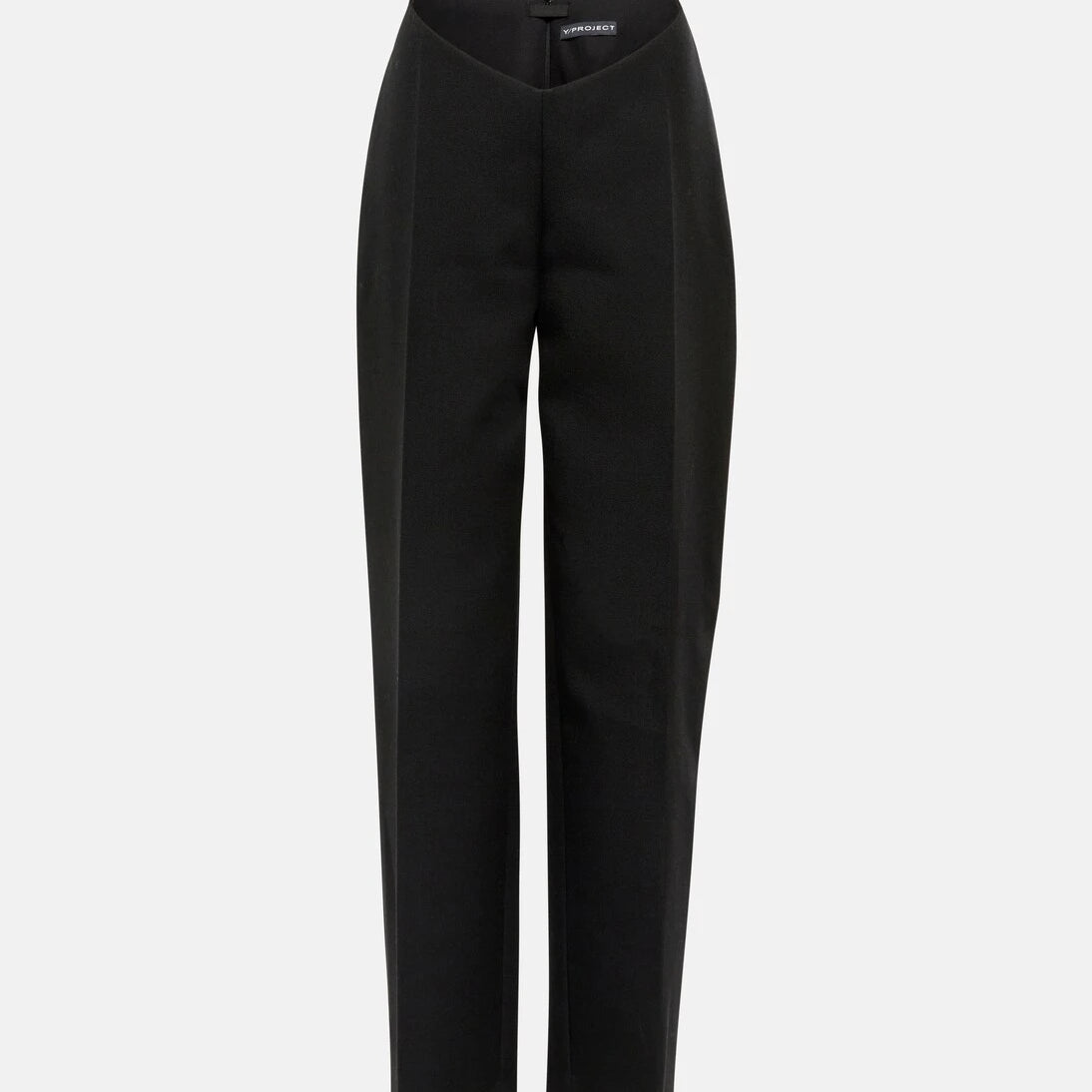 Y/Project - Embellished cutout wool pants