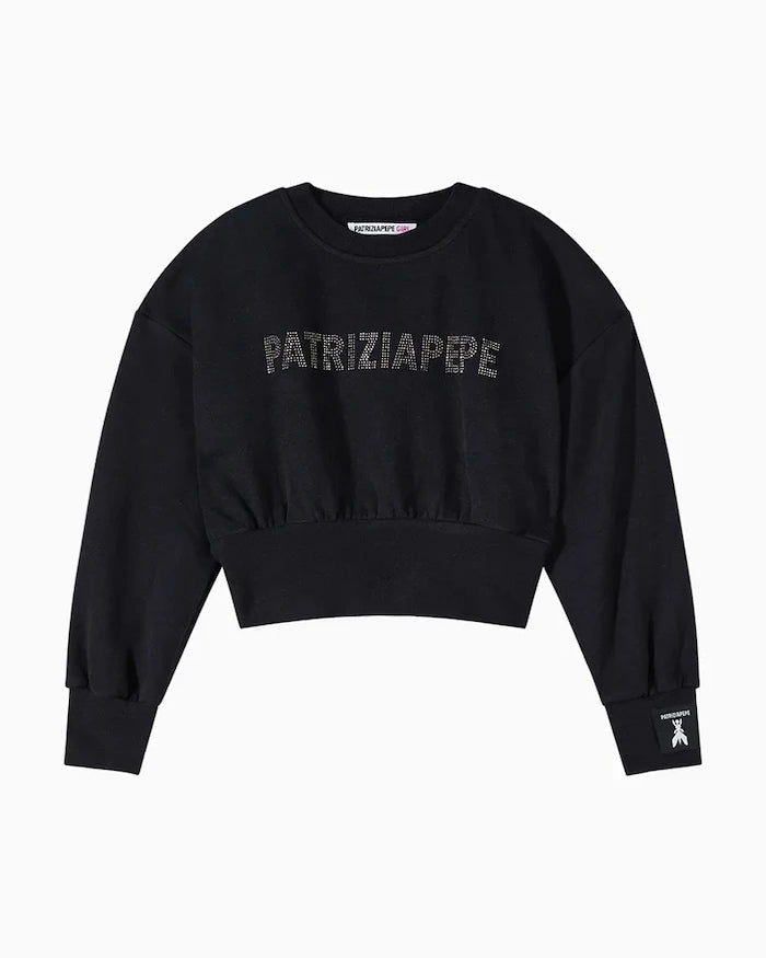 Patrizia Pepe J315 Çocuk Pamuklu Sweatshirt