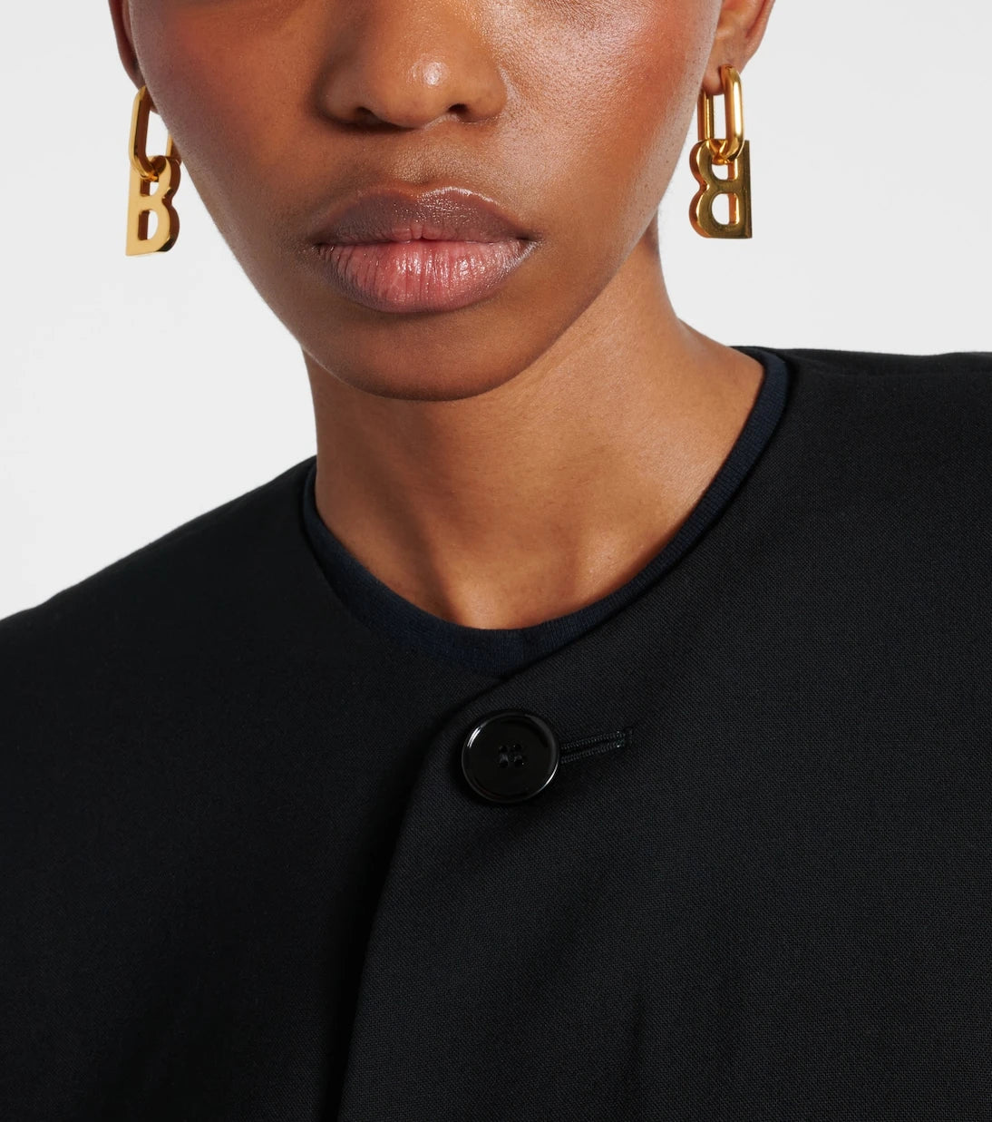 Balenciaga - B Chain XL earrings