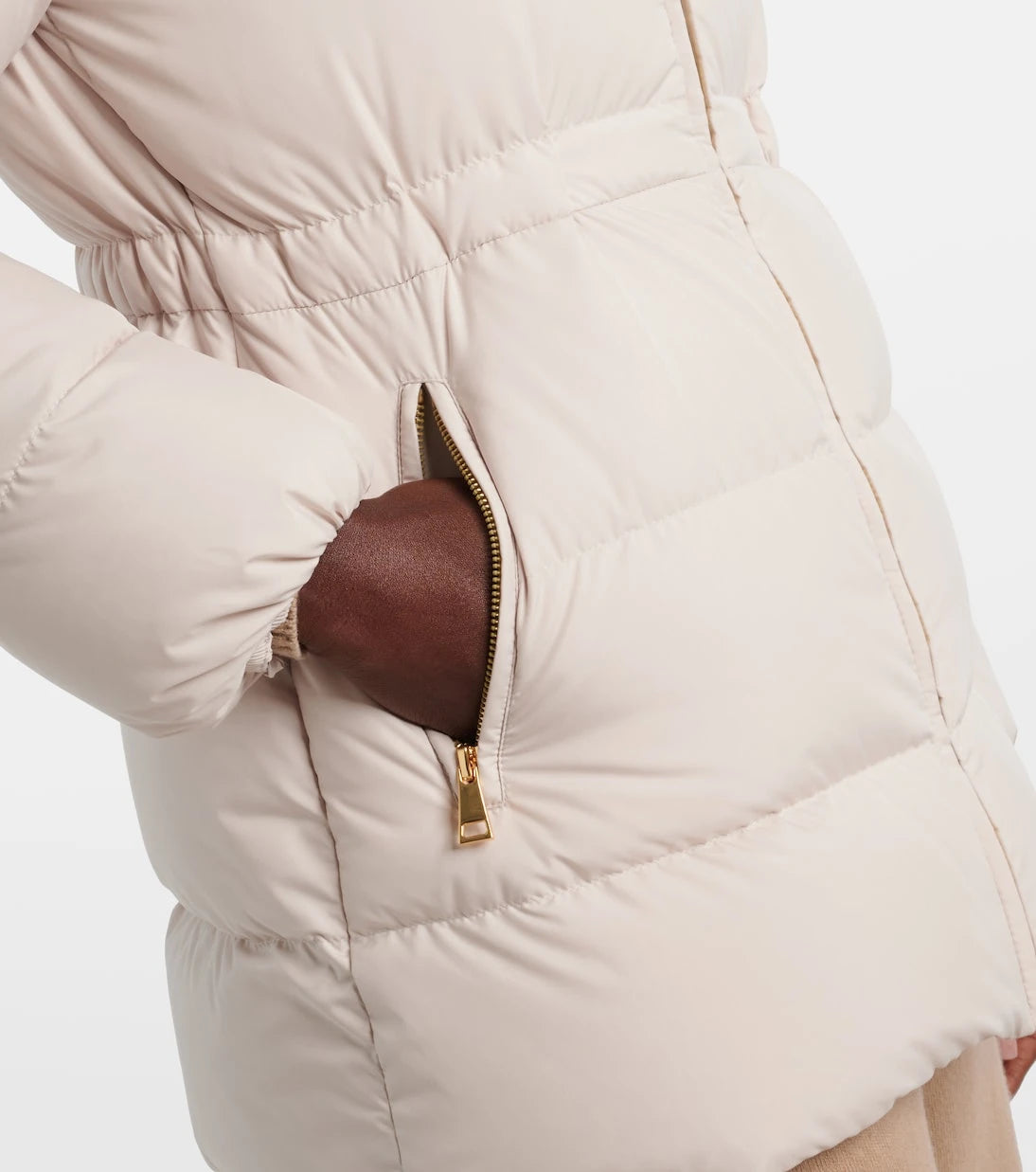 Moncler - Brossette quilted down jacket