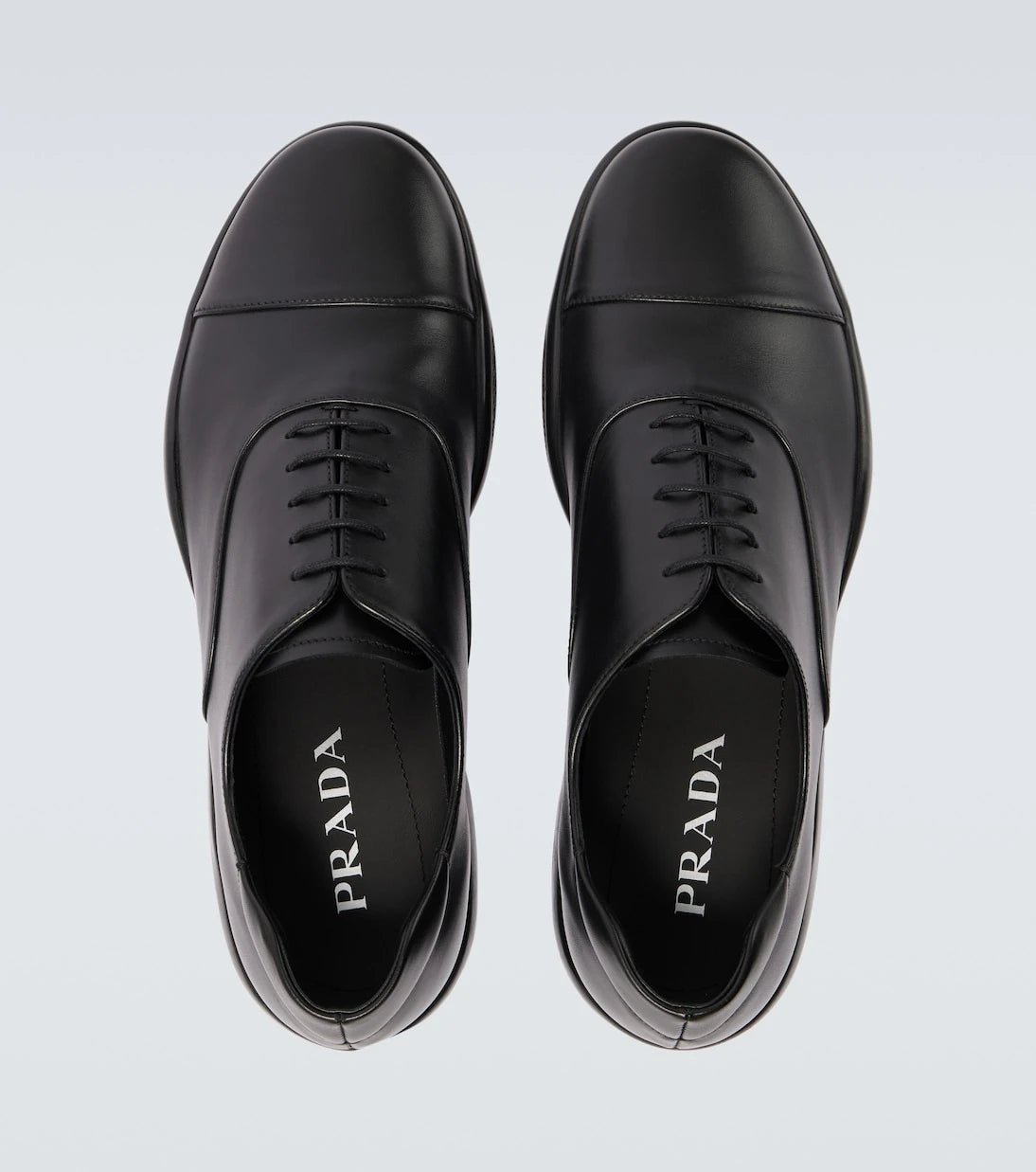 Prada - Toblach leather sneakers