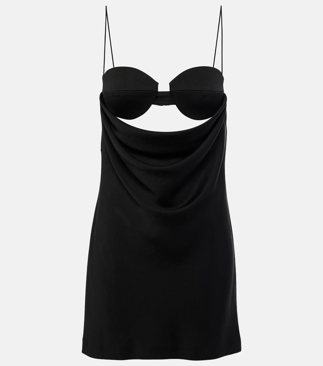Alex Perry - Cutout draped satin crêpe minidress