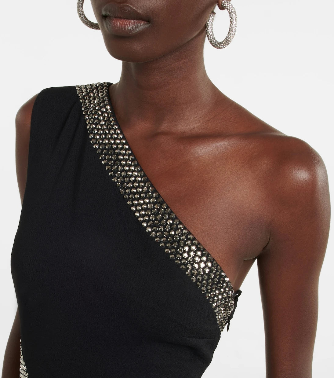 Stella McCartney - Embellished one-shoulder maxi dress
